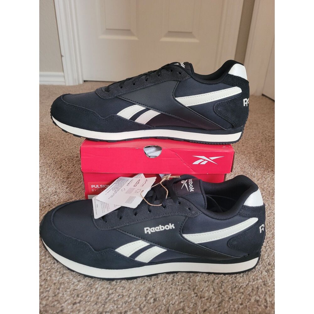 Reebok Glide Low Women's Size 10 Black White Running Sneakers Athletic Shoes